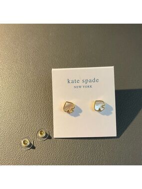Kate spade mother of pearl dual earrings